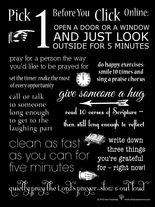 ten things-black on white